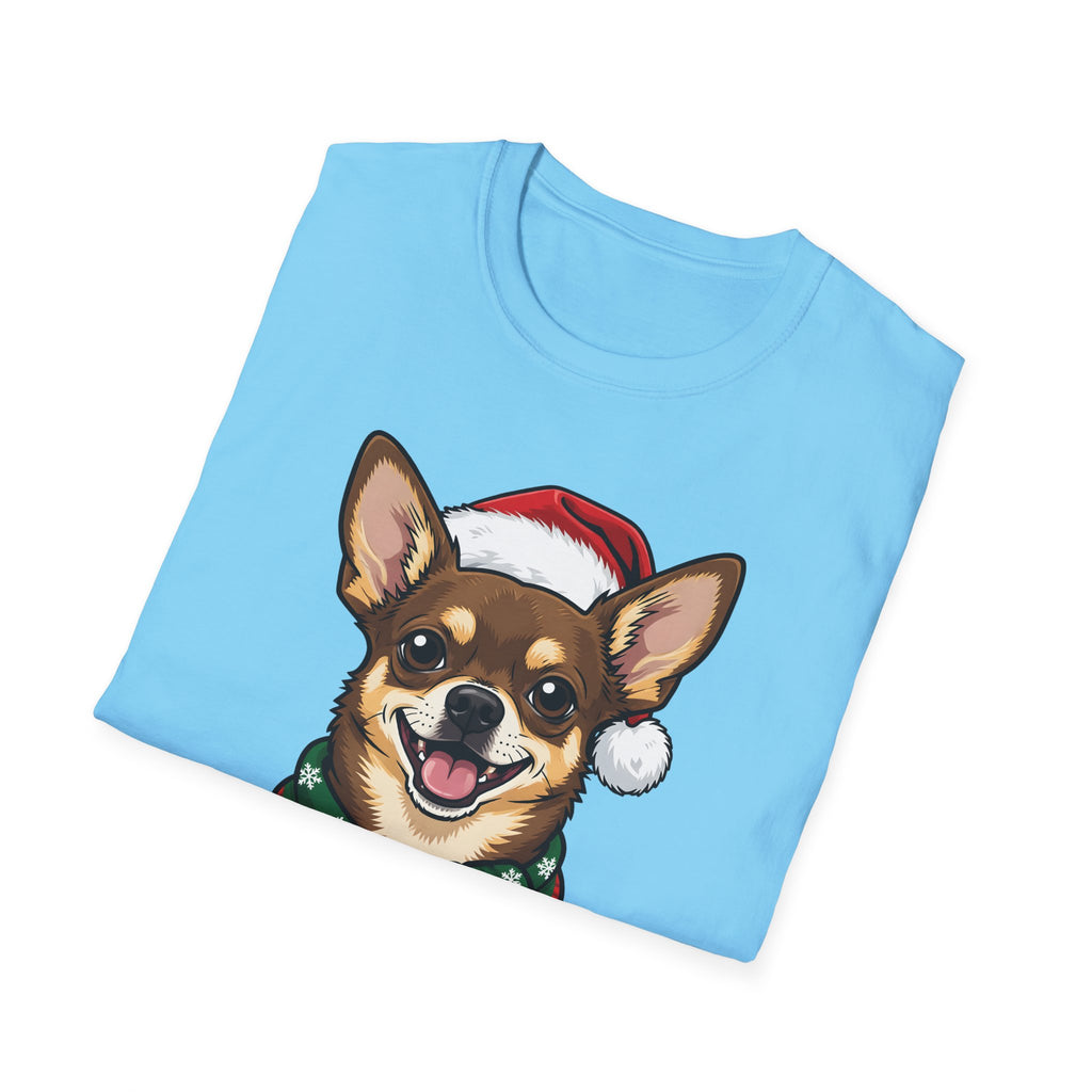 Yappy Holidays Chihuahua Christmas t-shirt, product photo 24