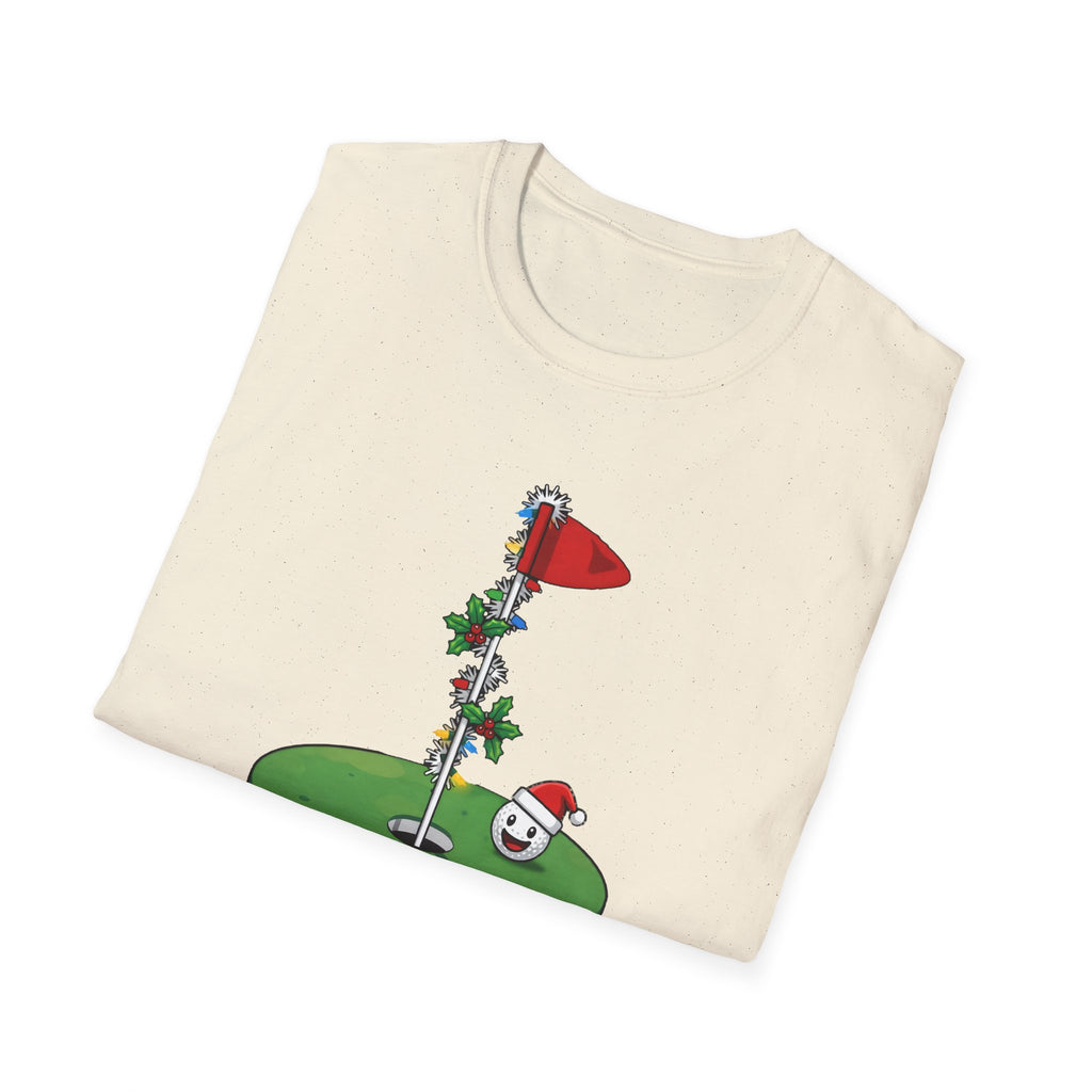 Deck the Holes Christmas t-shirt, product photo 18