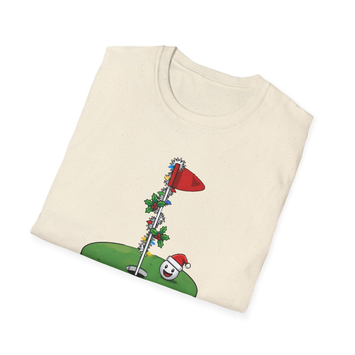 Deck the Holes Christmas t-shirt, product photo 18