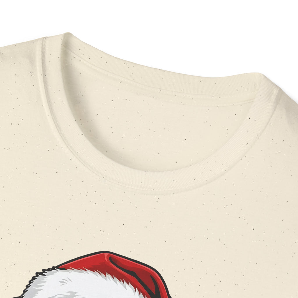 Merry Woofmas Blue Pit Bull Christmas t-shirt, product photo 17