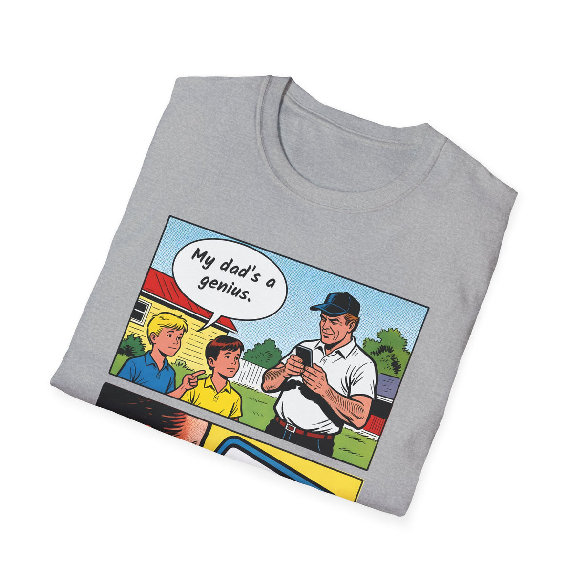 My Dad's a Genius t-shirt, product photo 15