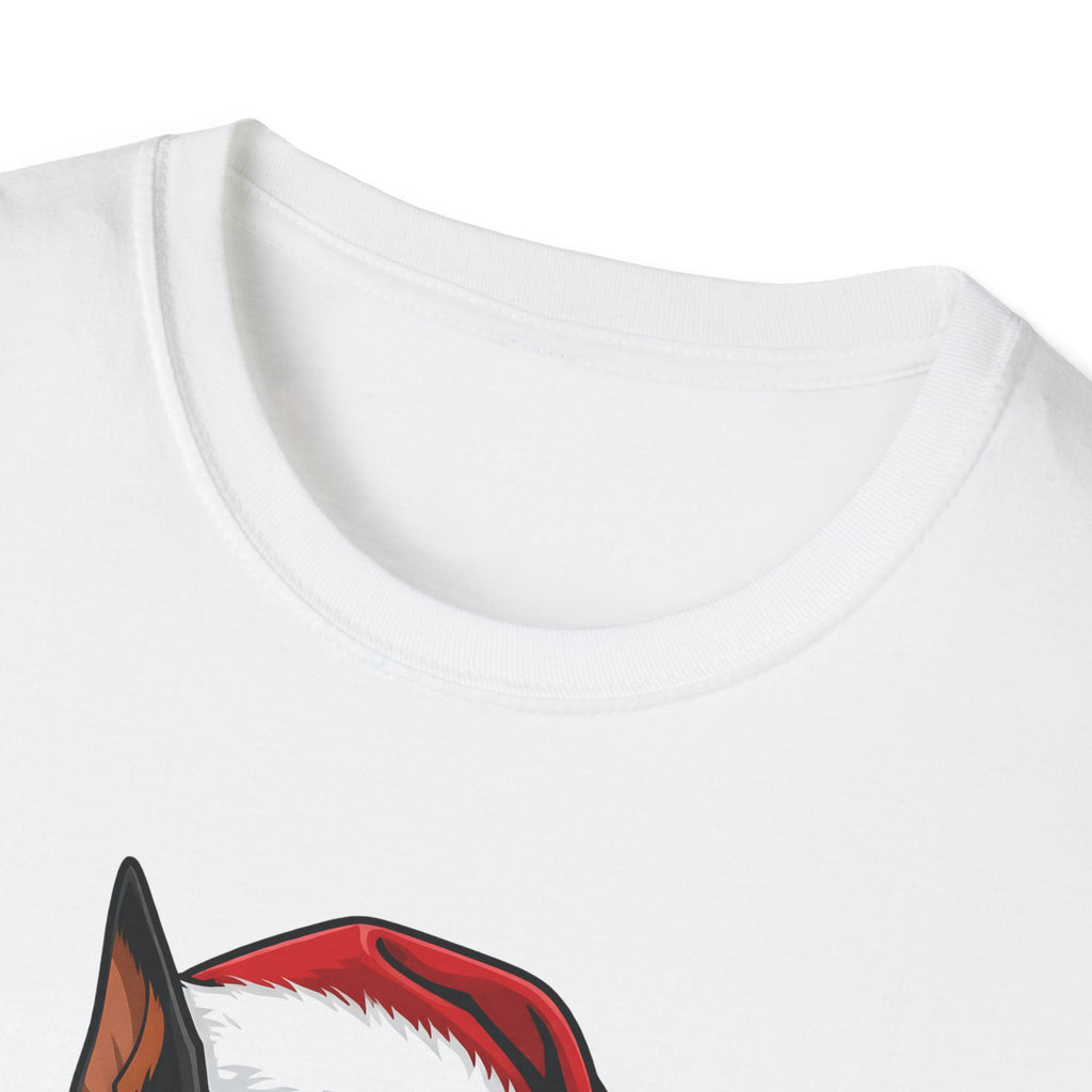 Merry Woofmas Doberman Christmas t-shirt, product photo 5