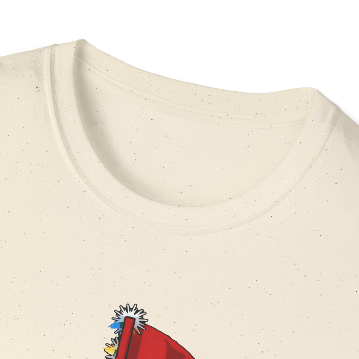 Deck the Holes Christmas t-shirt, product photo 17