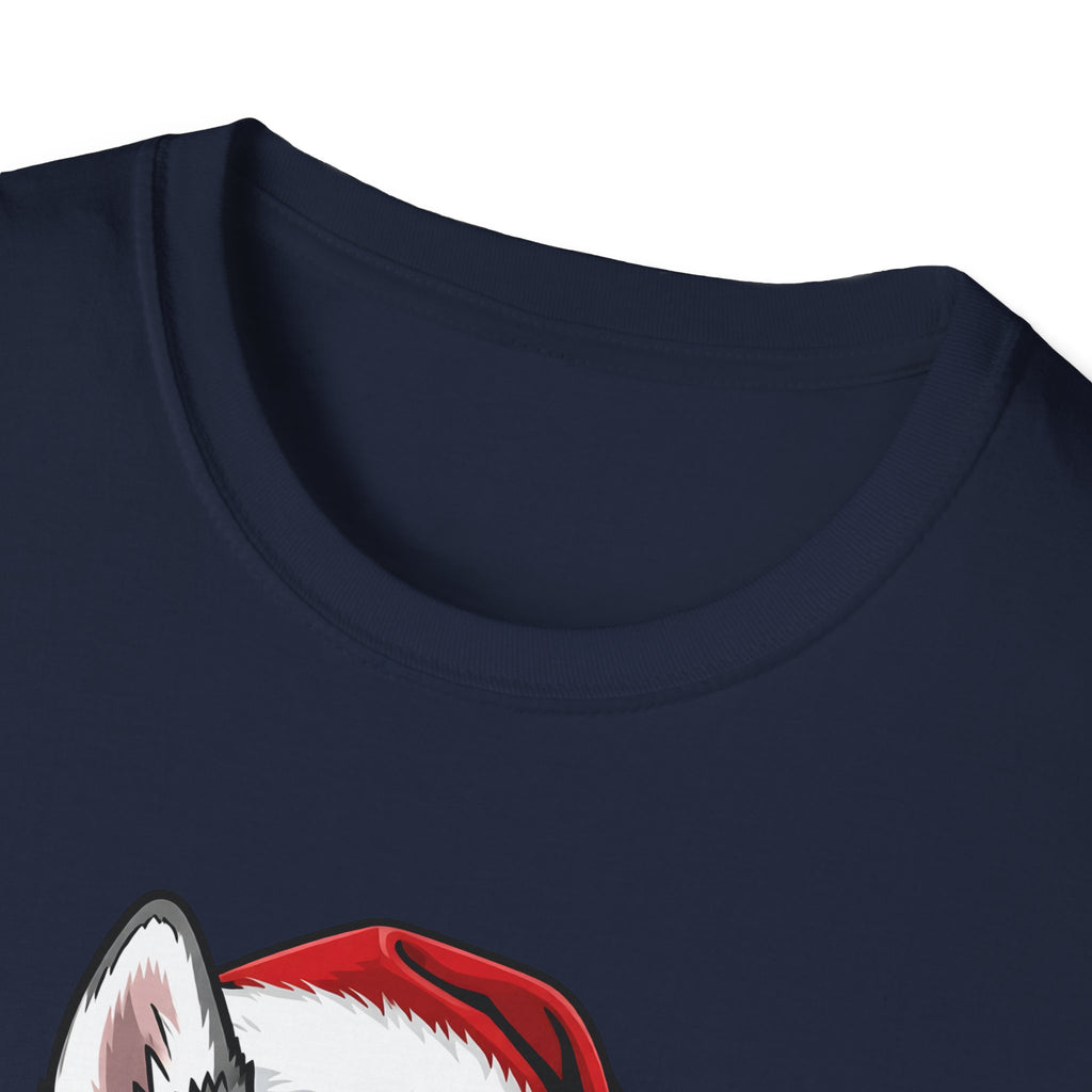Merry Woofmas Siberian Husky Christmas t-shirt, product photo 5