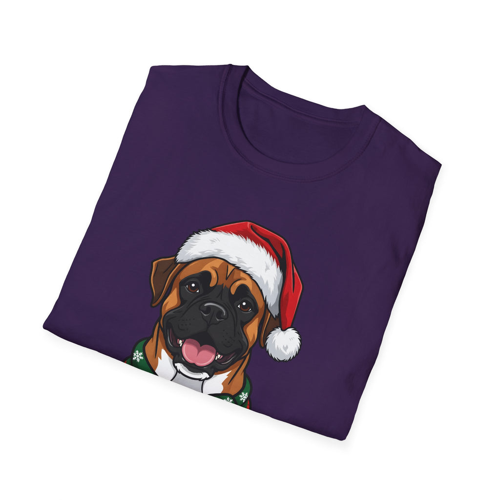 Merry Woofmas Boxer Christmas t-shirt, product photo 30