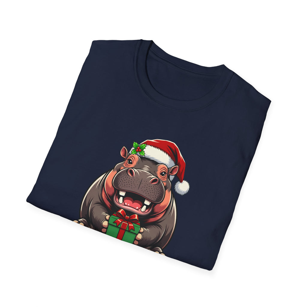 Happy Hippo-Days Christmas t-shirt, product photo 30