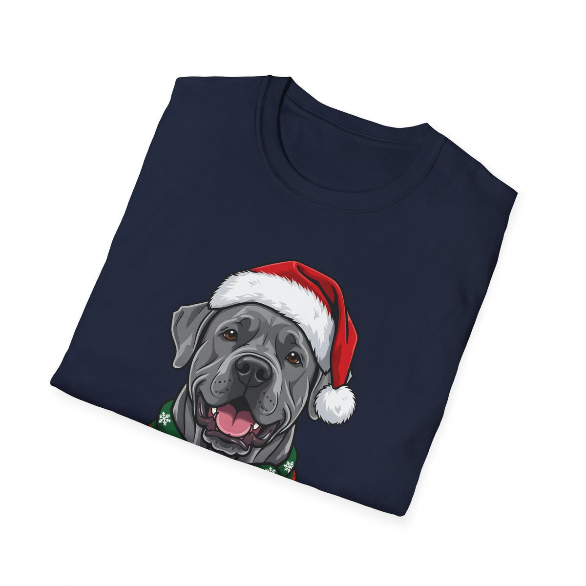 Merry Woofmas Cane Corso Christmas t-shirt, product photo 6