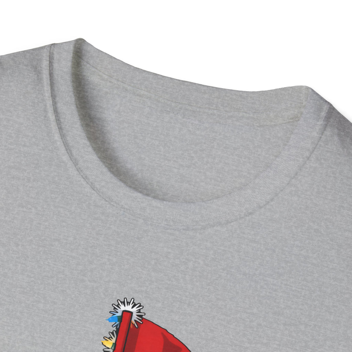 Deck the Holes Christmas t-shirt, product photo 11