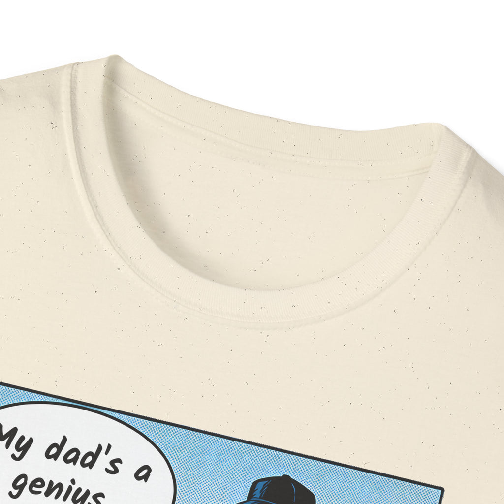 My Dad's a Genius t-shirt, product photo 20