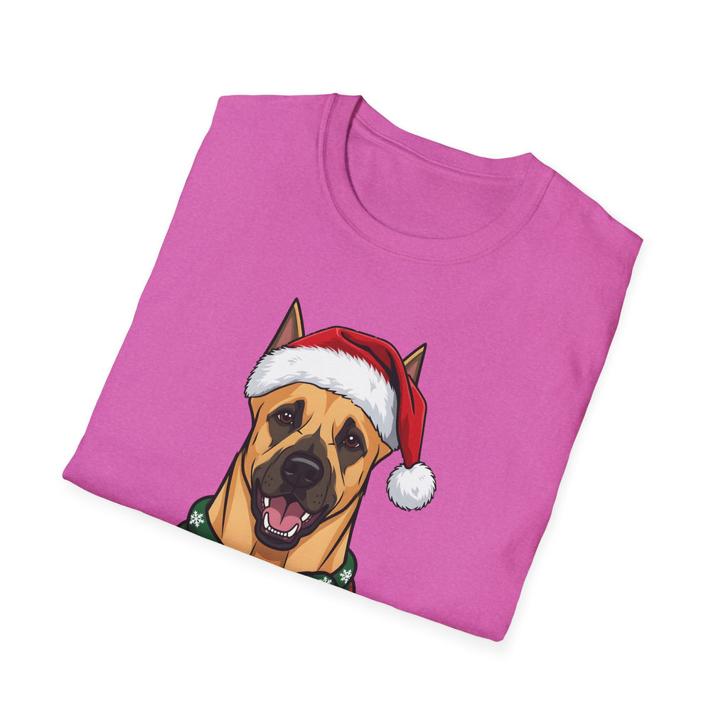 Merry Woofmas Great Dane Christmas t-shirt, product photo 36