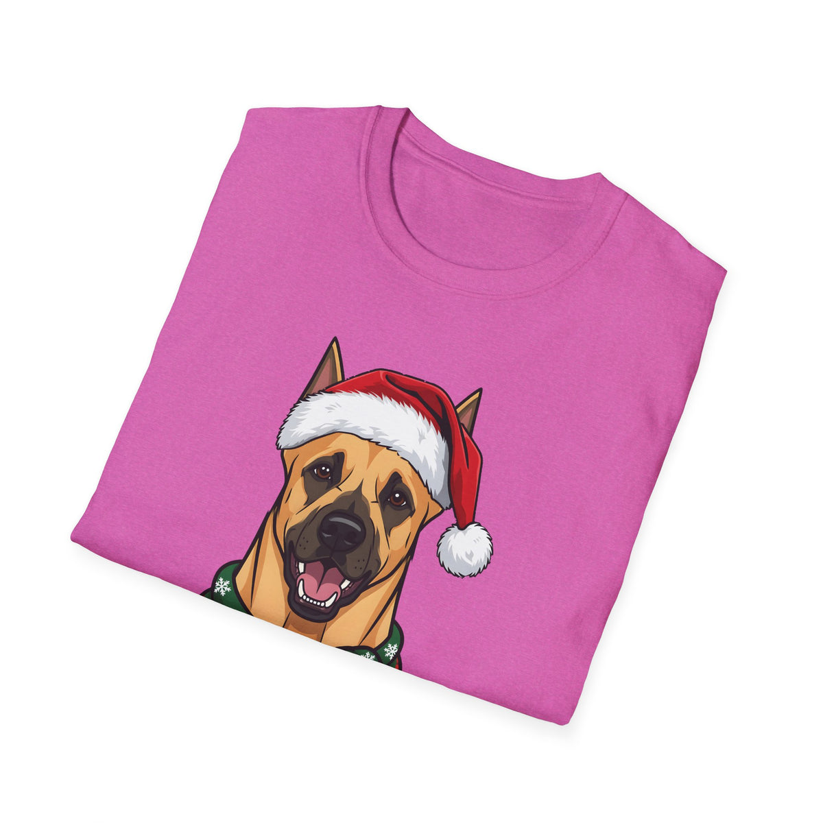 Merry Woofmas Great Dane Christmas t-shirt, product photo 36