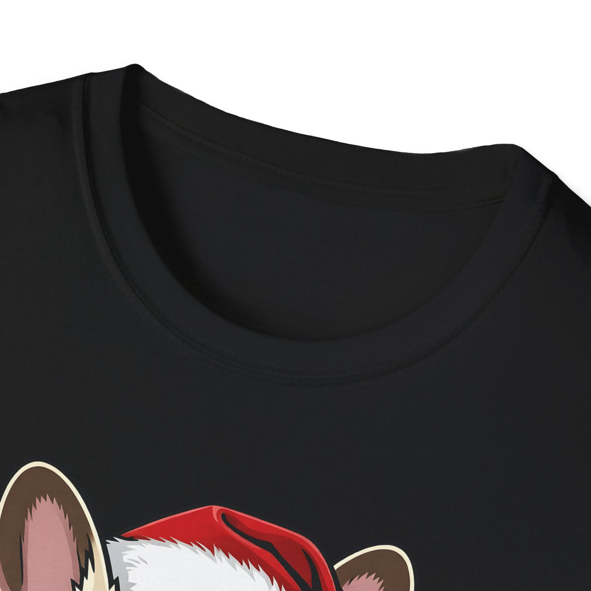 Merry Woofmas Cream French Bulldog Christmas t-shirt, product photo 2