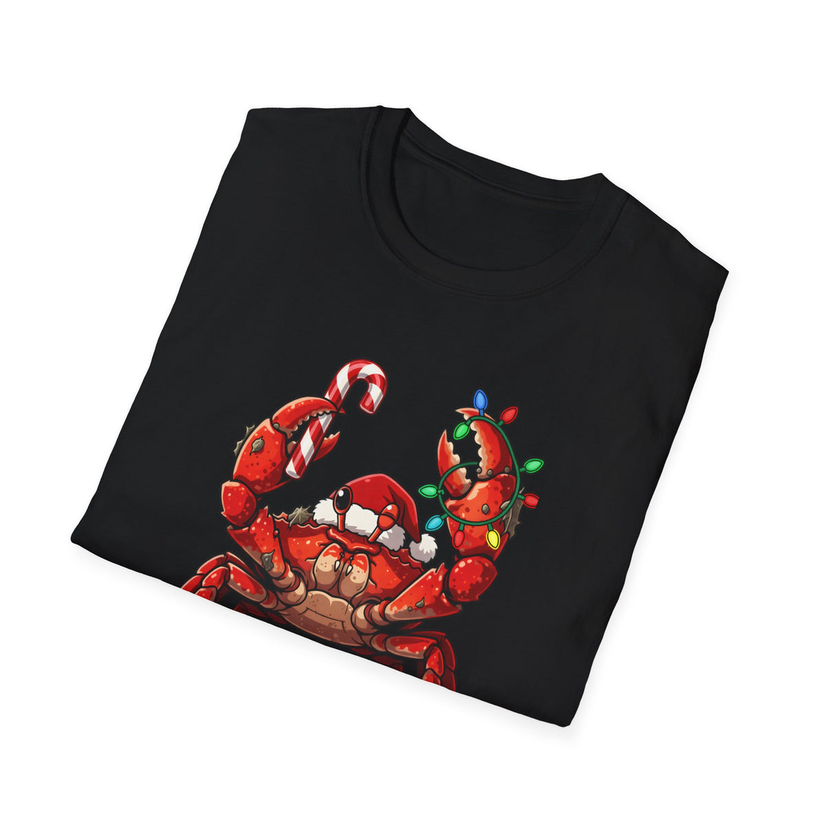 Merry Crabmas Christmas t-shirt, product photo 6