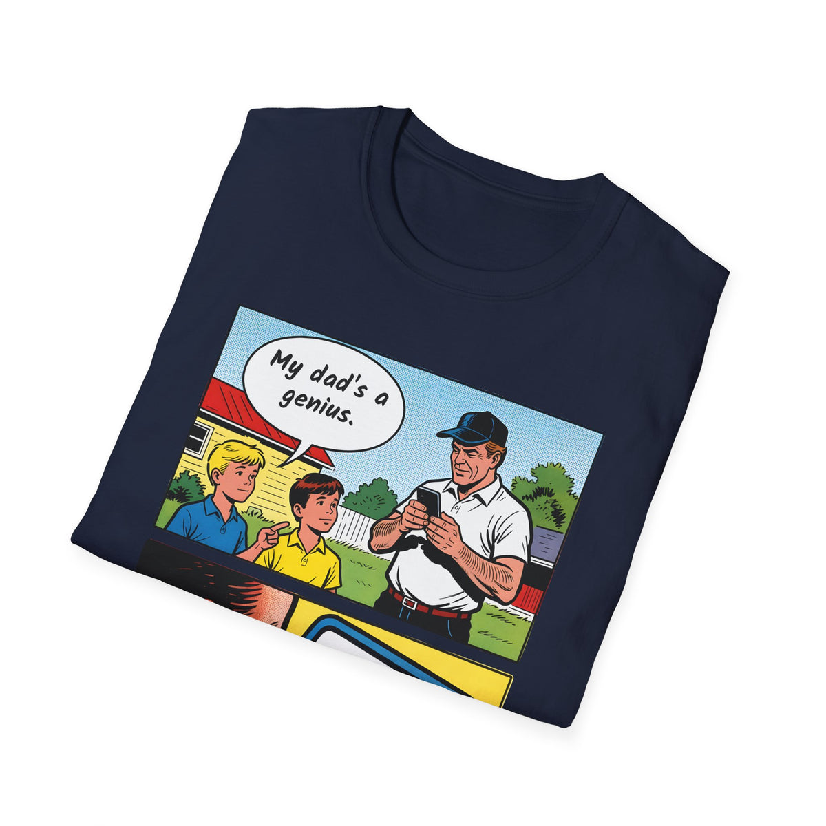 My Dad's a Genius t-shirt, product photo 36