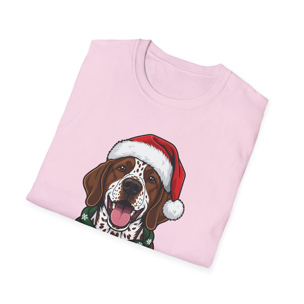 Merry Woofmas German Shorthaired Pointer Christmas t-shirt, product photo 33