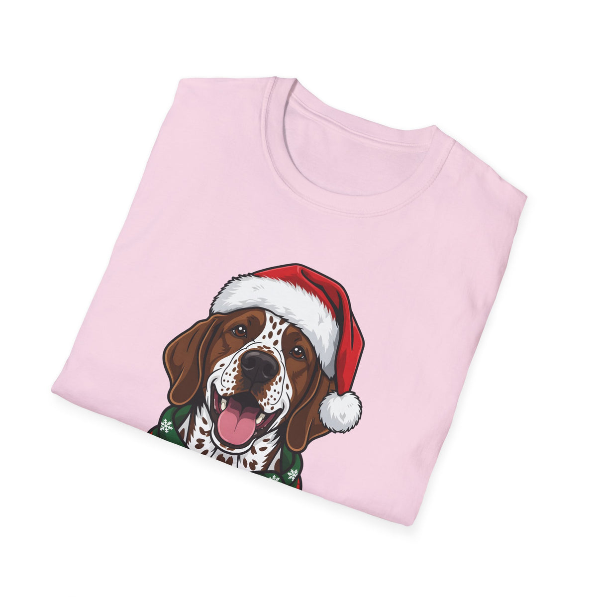Merry Woofmas German Shorthaired Pointer Christmas t-shirt, product photo 33