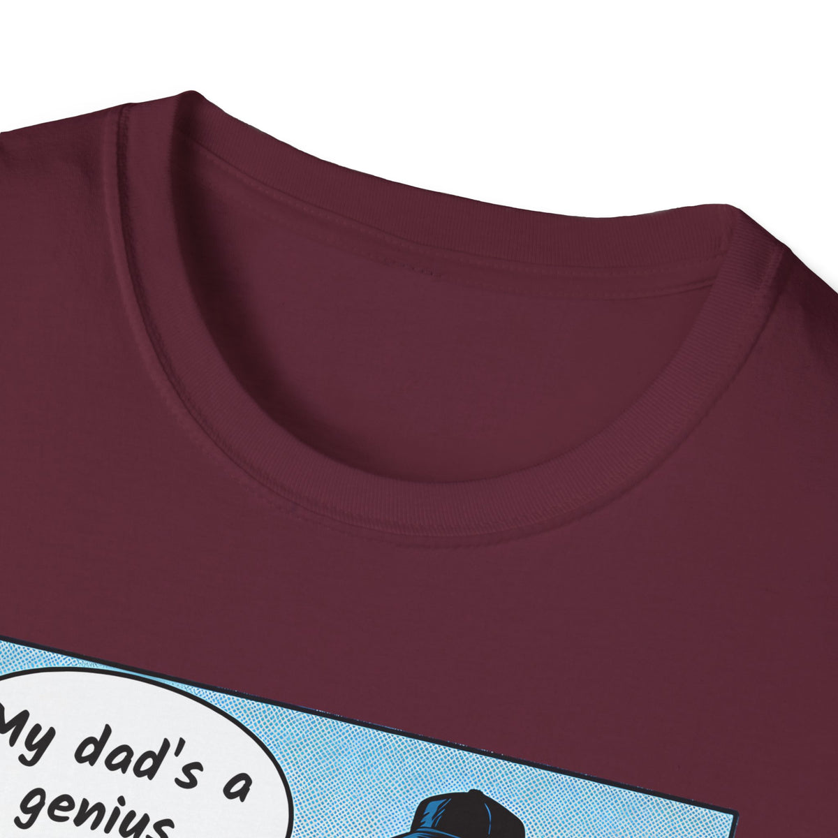 My Dad's a Genius t-shirt, product photo 17
