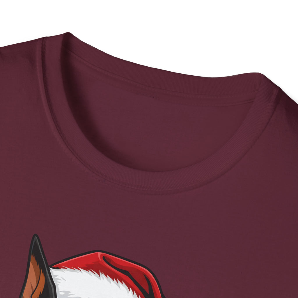 Merry Woofmas Doberman Christmas t-shirt, product photo 11