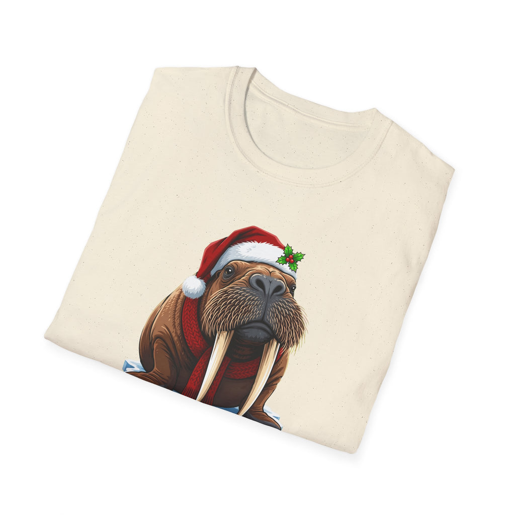 Merry Walrus Christmas t-shirt, product photo 18