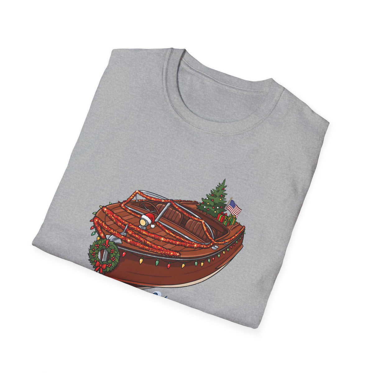 Deck the Hulls Christmas t-shirt, product photo 12