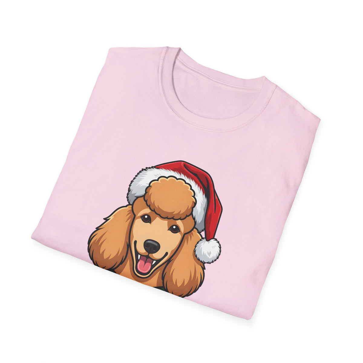 Merry Woofmas Poodle Christmas t-shirt, product photo 33