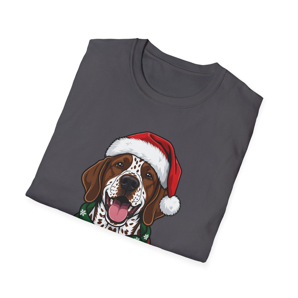 Merry Woofmas German Shorthaired Pointer Christmas t-shirt, product photo 27