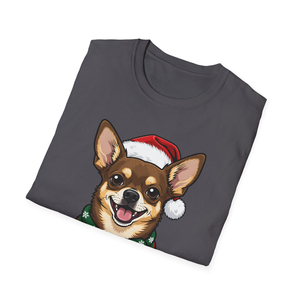 Yappy Holidays Chihuahua Christmas t-shirt, product photo 27