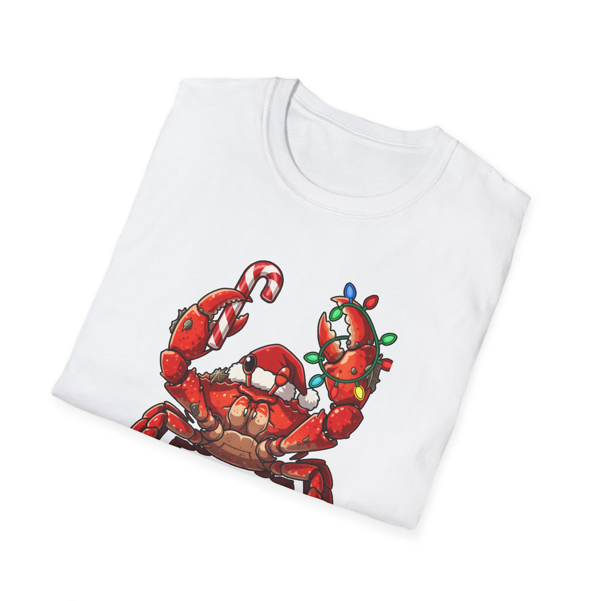 Merry Crabmas Christmas t-shirt, product photo 3
