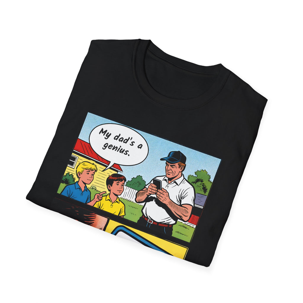 My Dad's a Genius t-shirt, product photo 6