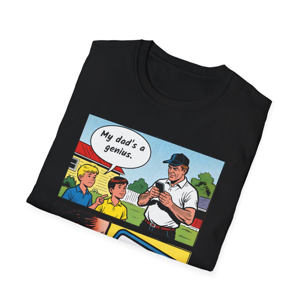 My Dad's a Genius t-shirt, product photo 6