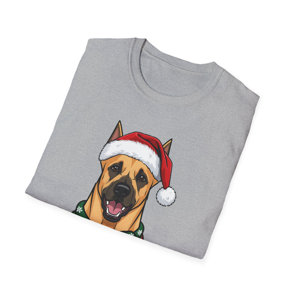 Merry Woofmas Great Dane Christmas t-shirt, product photo 12