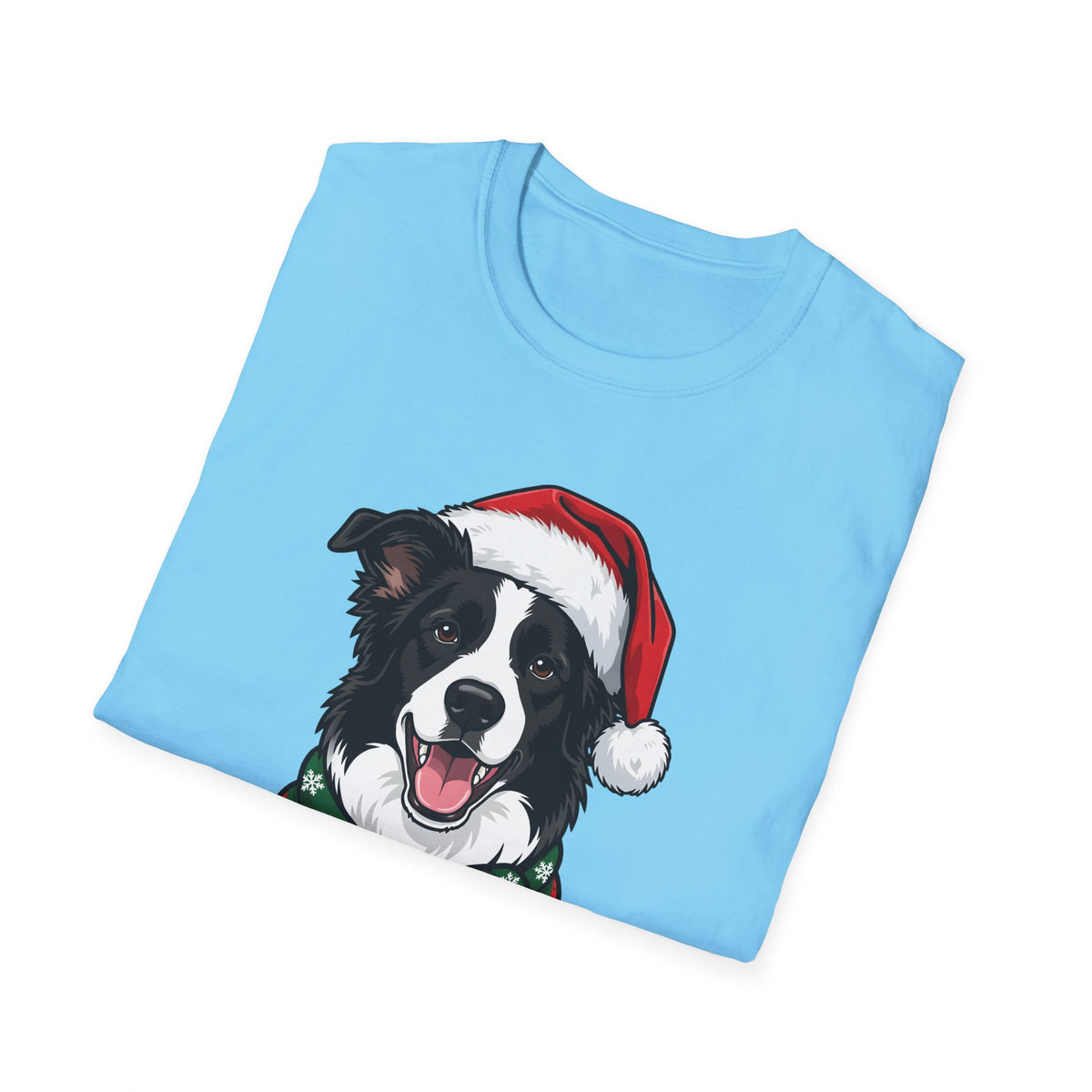 Happy Collie-Days Border Collie Christmas t-shirt, product photo 21