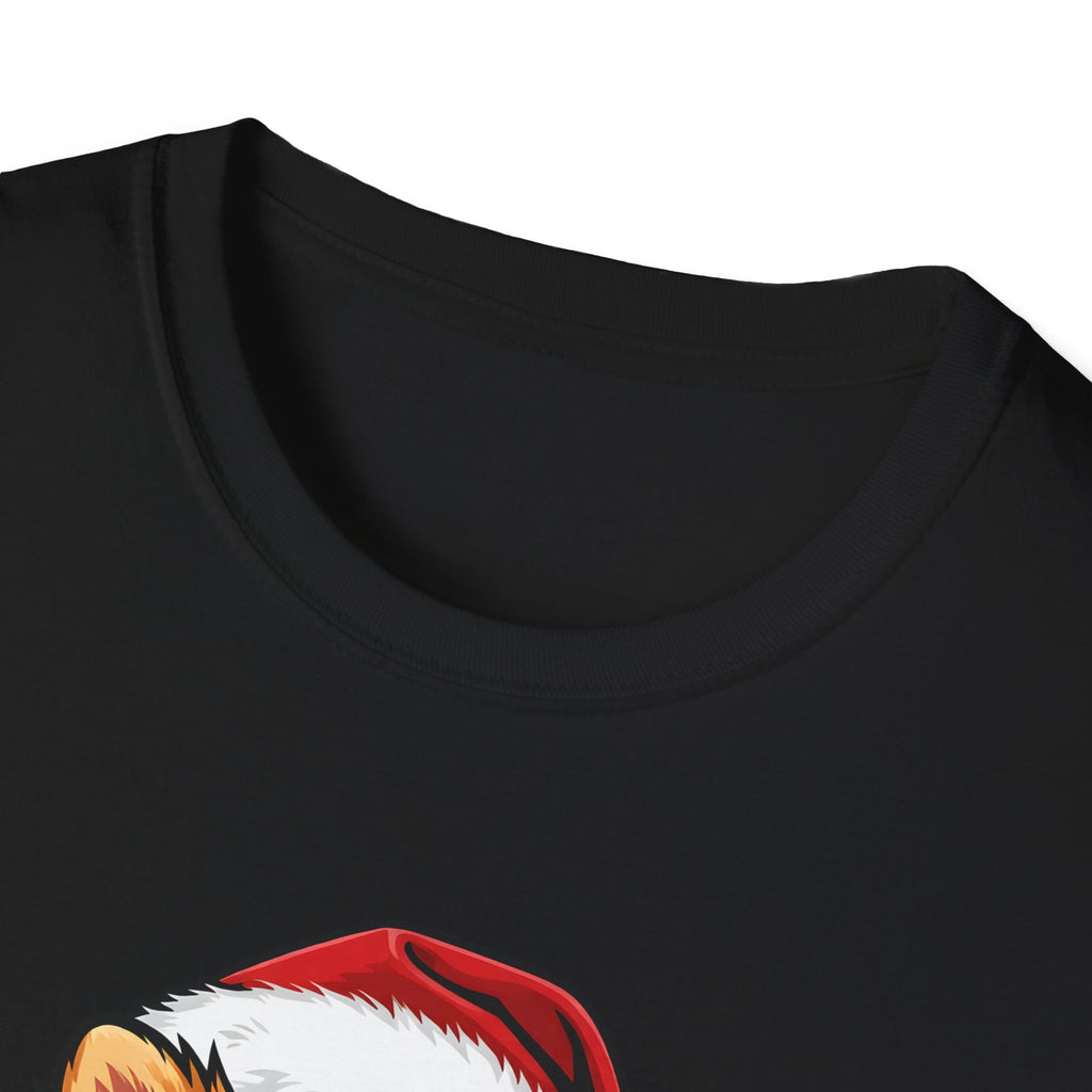 Yappy Holidays Pomeranian Christmas t-shirt, product photo 2