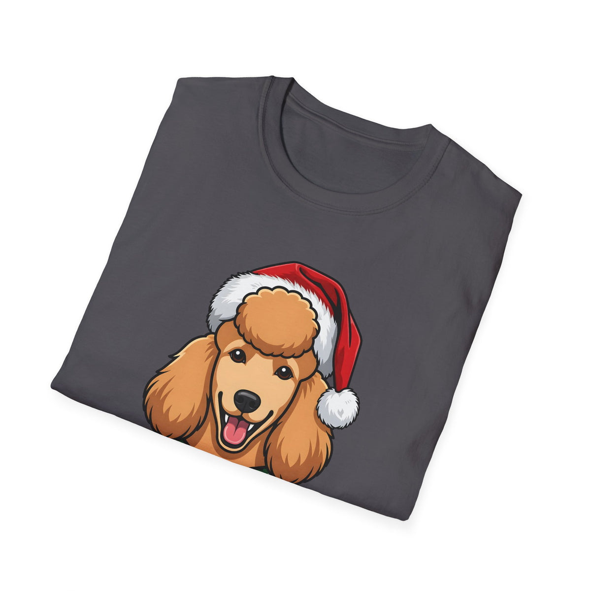 Merry Woofmas Poodle Christmas t-shirt, product photo 27