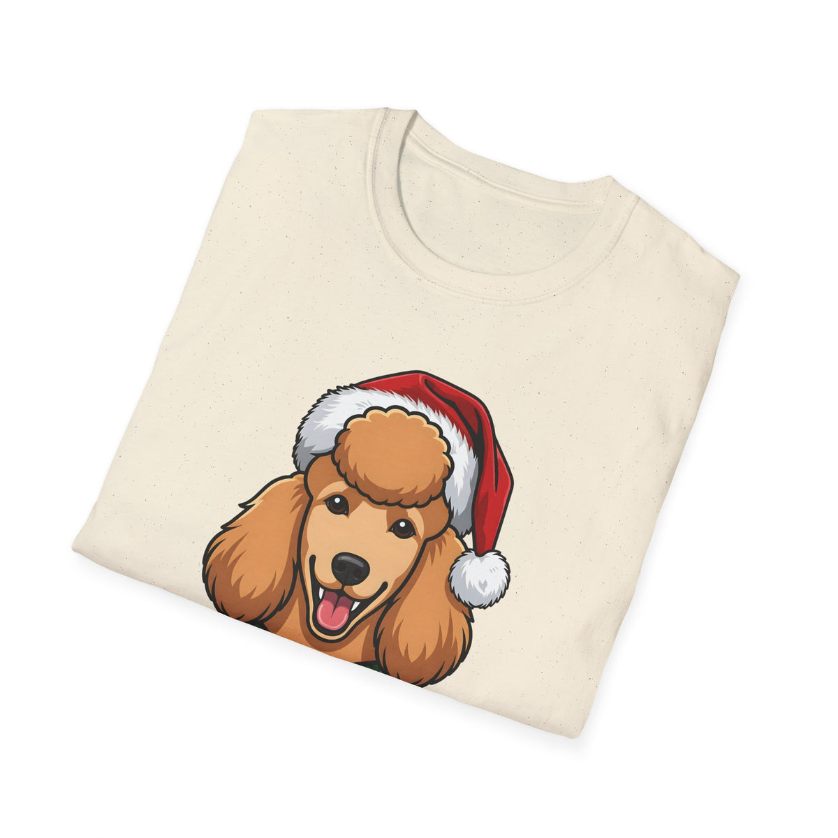 Merry Woofmas Poodle Christmas t-shirt, product photo 18