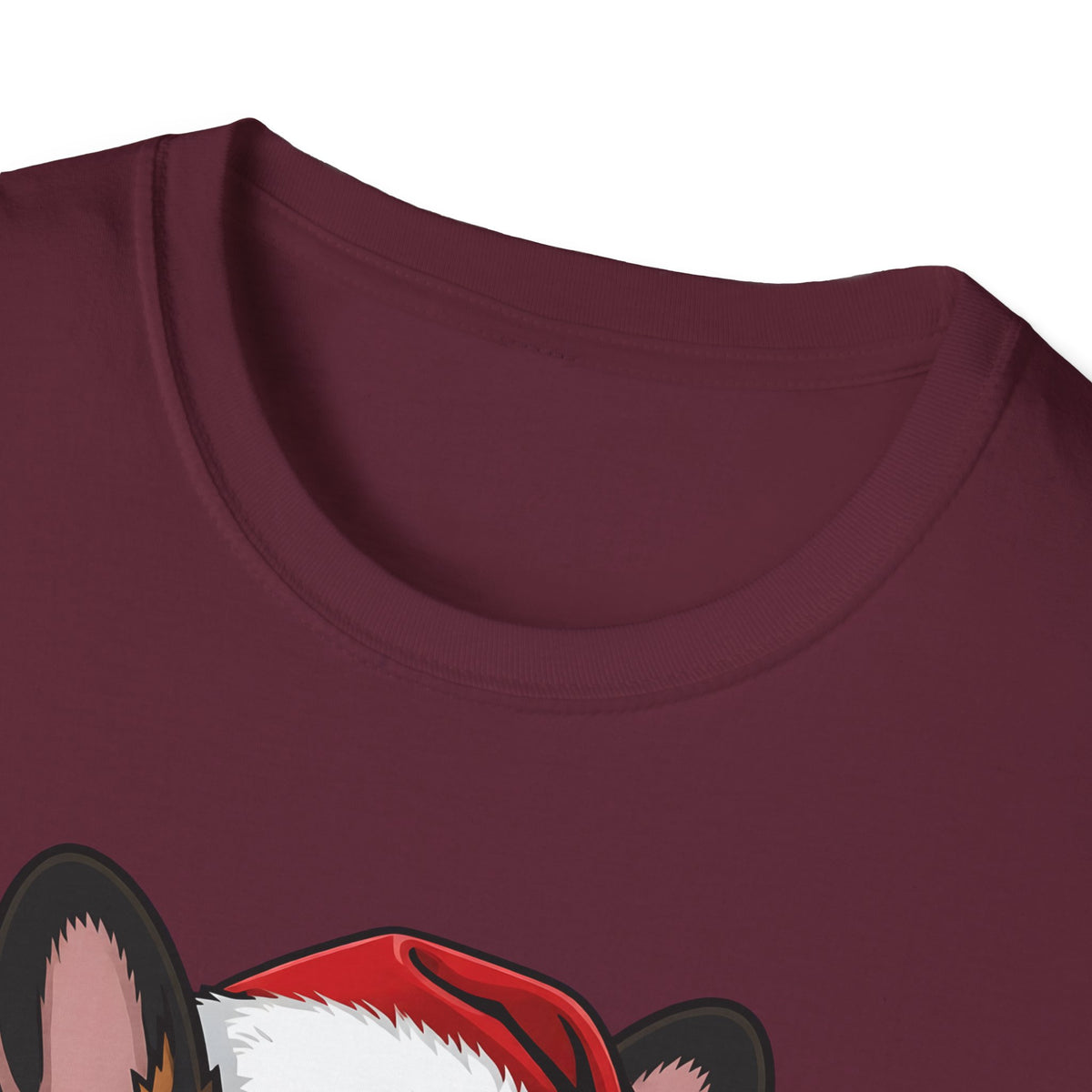 Merry Woofmas Brindle French Bulldog Christmas t-shirt, product photo 11