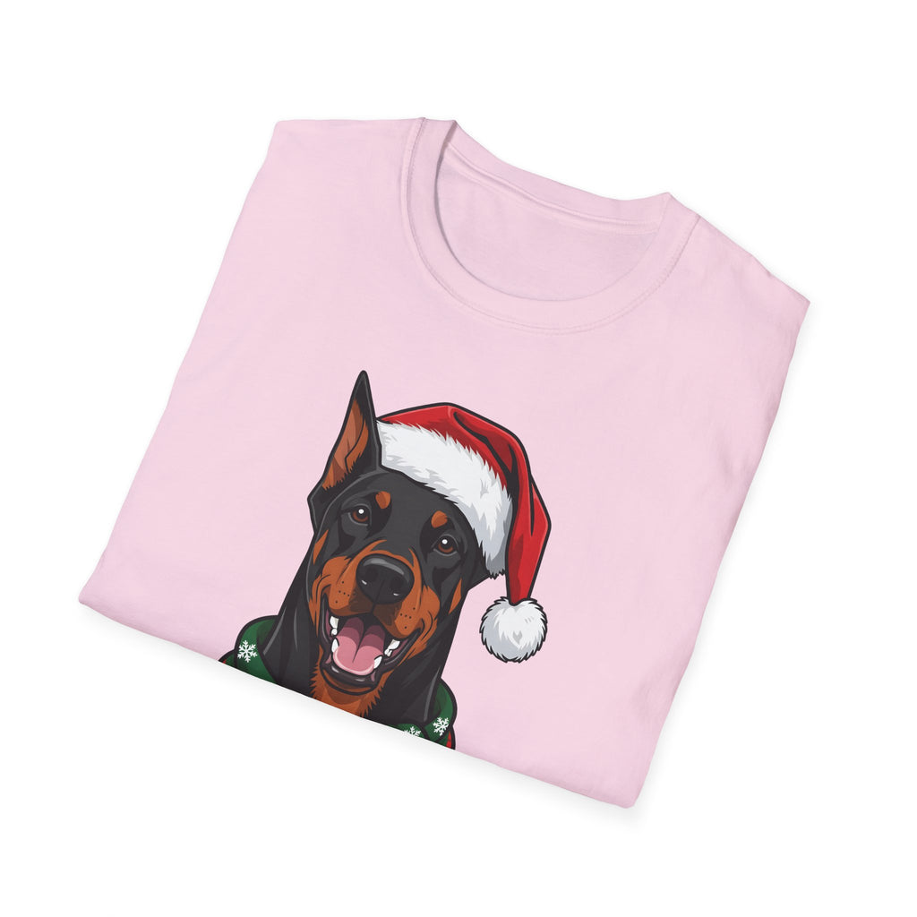 Merry Woofmas Doberman Christmas t-shirt, product photo 30