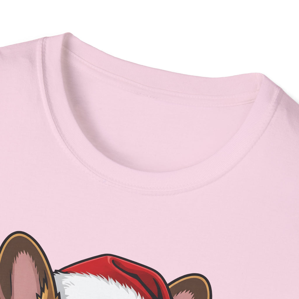 Merry Woofmas French Bulldog Christmas t-shirt, product photo 29
