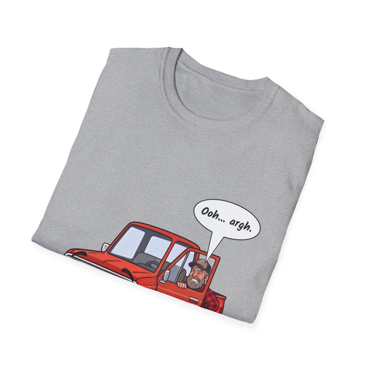 Tired Truck Phew t-shirt, product photo 15