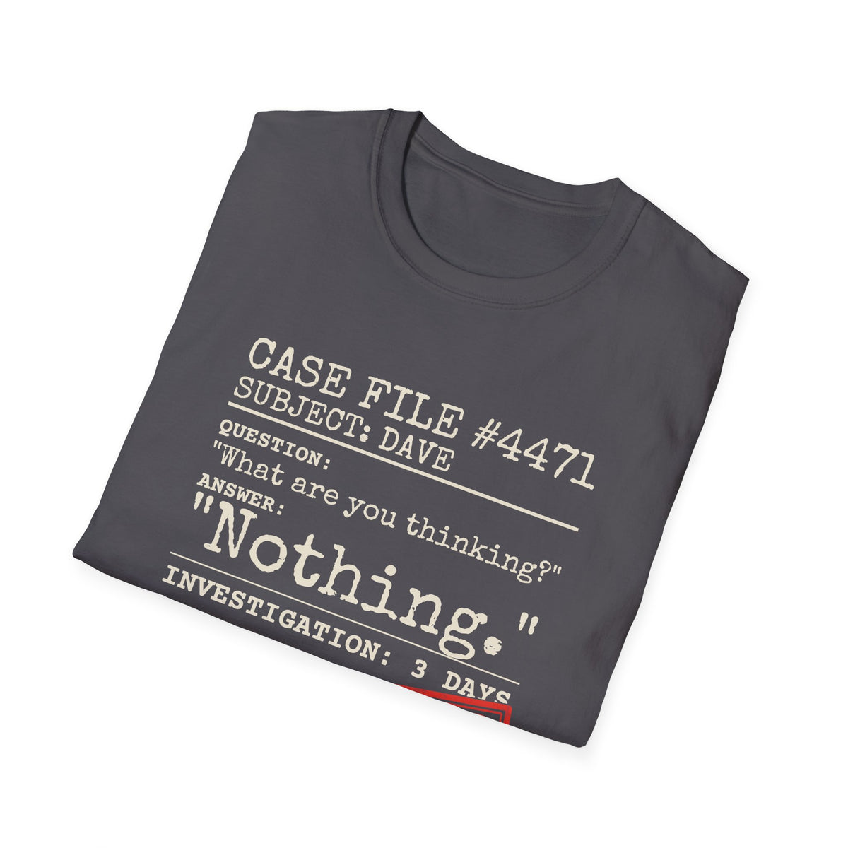 Case File Dad Joke t-shirt, product photo 36