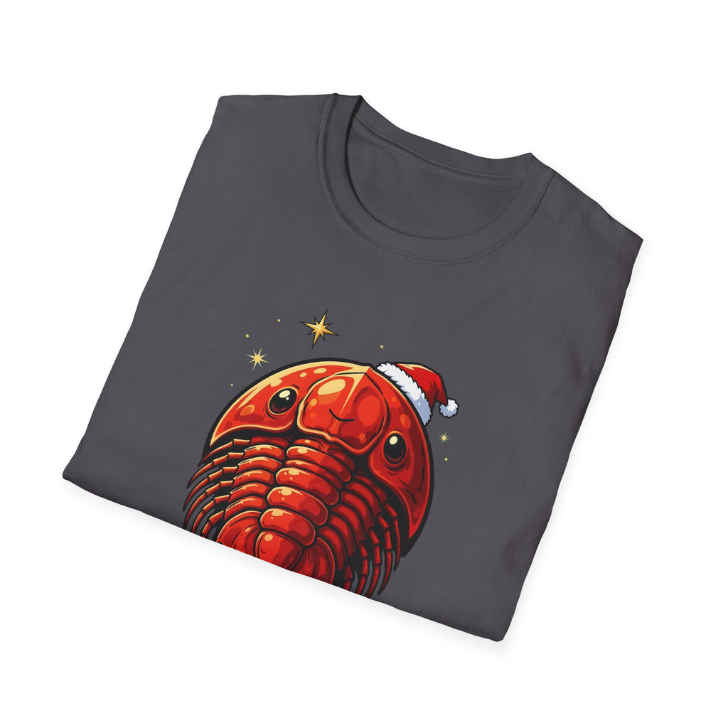 Silent Night, Trilobite Christmas t-shirt, product photo 27