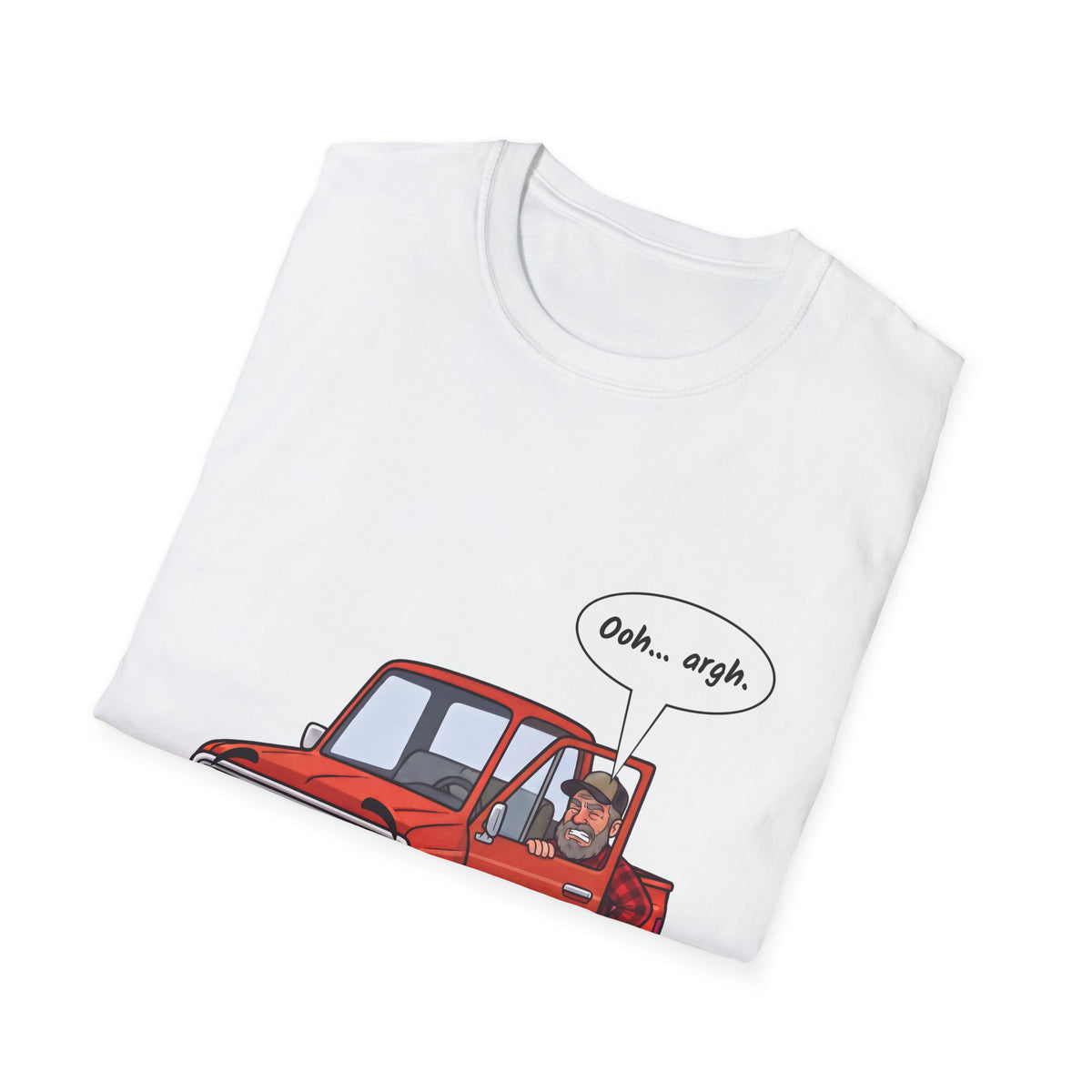 Tired Truck Phew t-shirt, product photo 3
