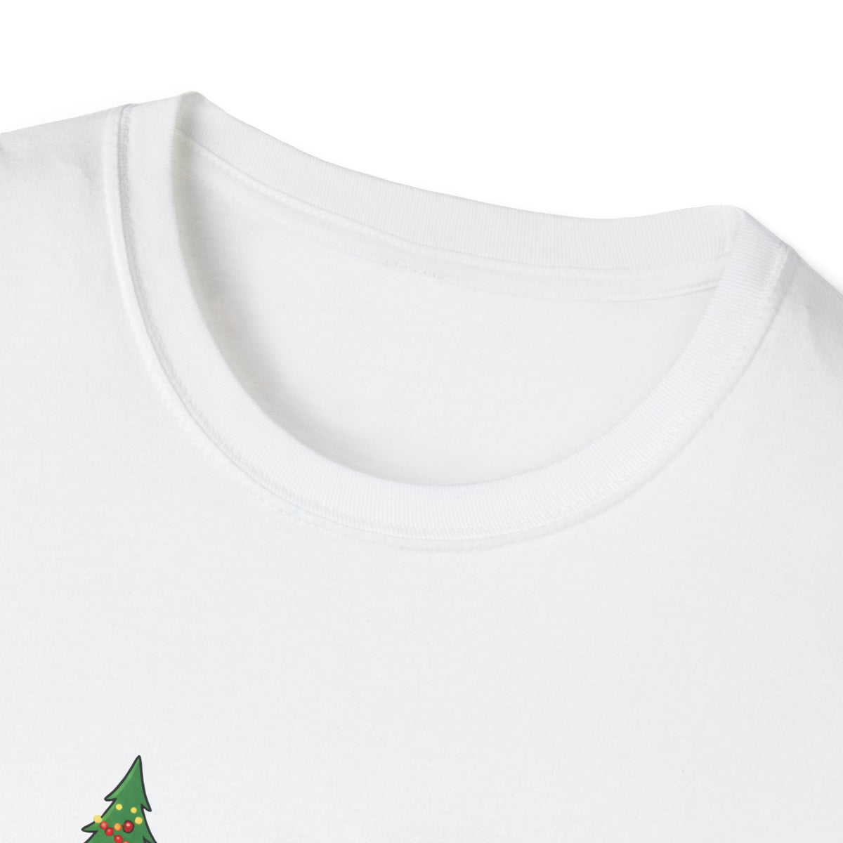 Rex the Halls Christmas t-shirt, product photo 2