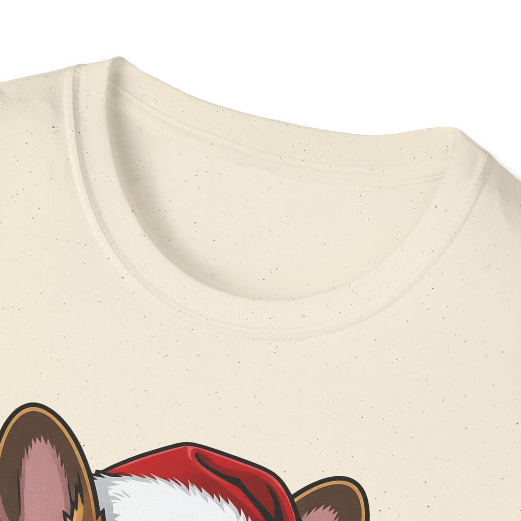 Merry Woofmas French Bulldog Christmas t-shirt, product photo 14