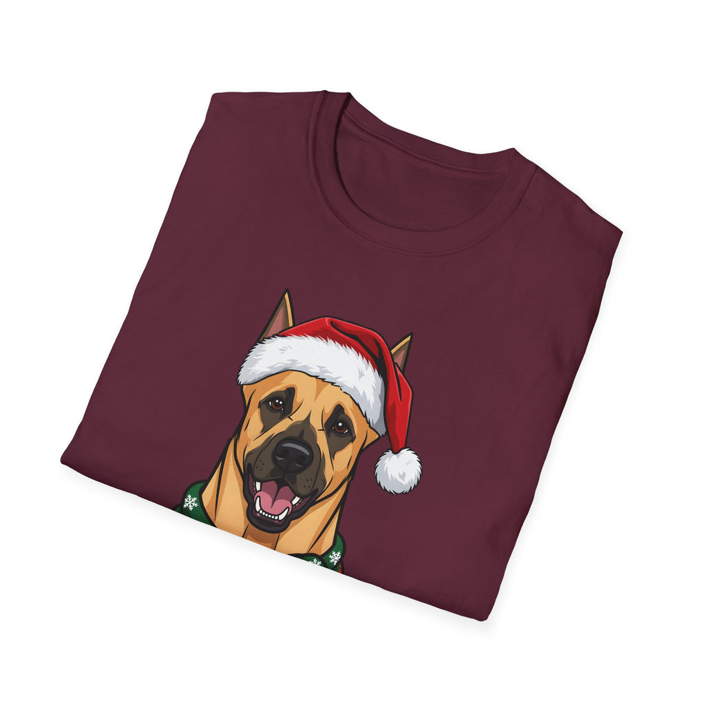 Merry Woofmas Great Dane Christmas t-shirt, product photo 15