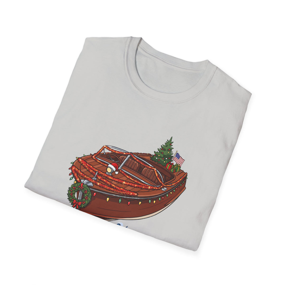 Deck the Hulls Christmas t-shirt, product photo 9