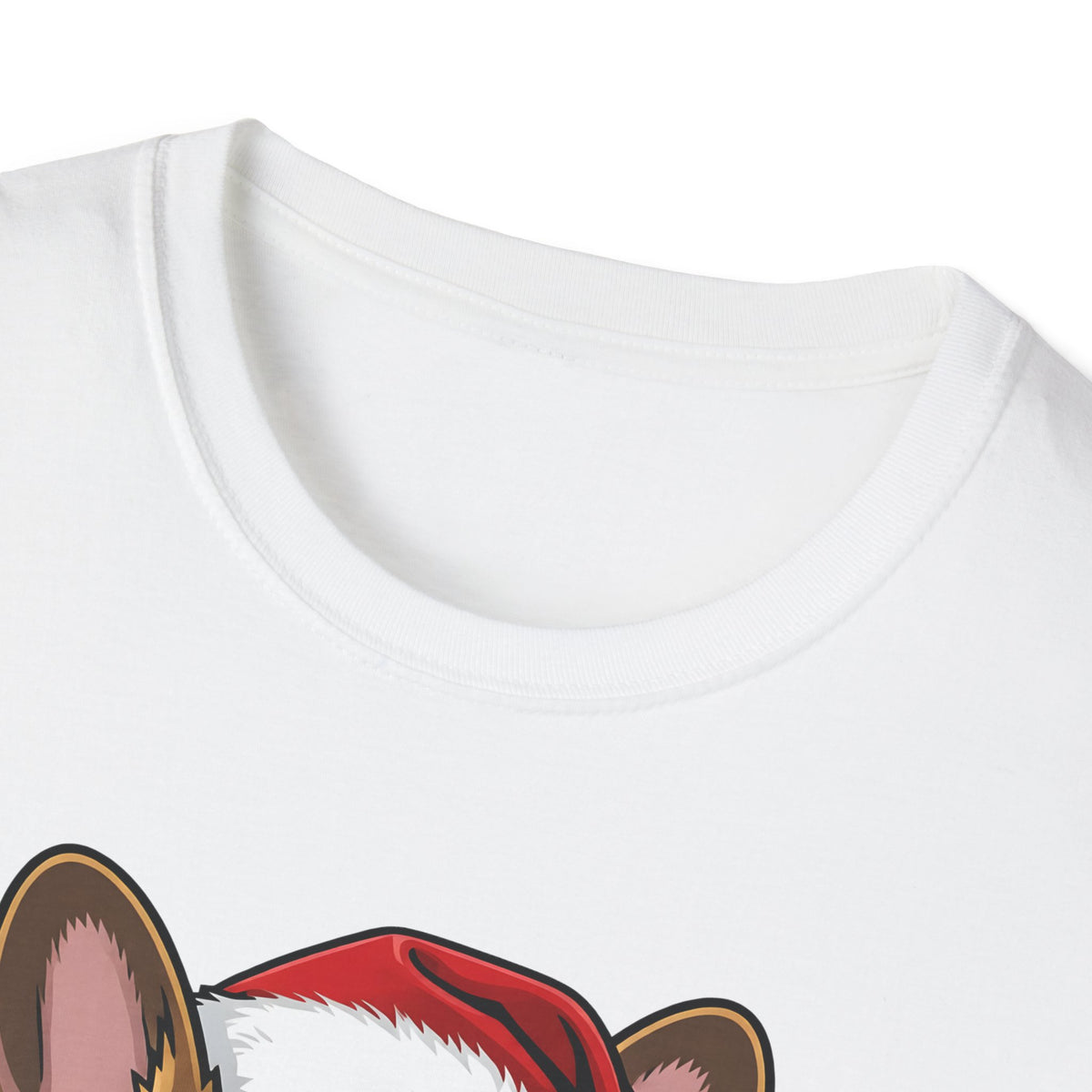 Merry Woofmas French Bulldog Christmas t-shirt, product photo 5