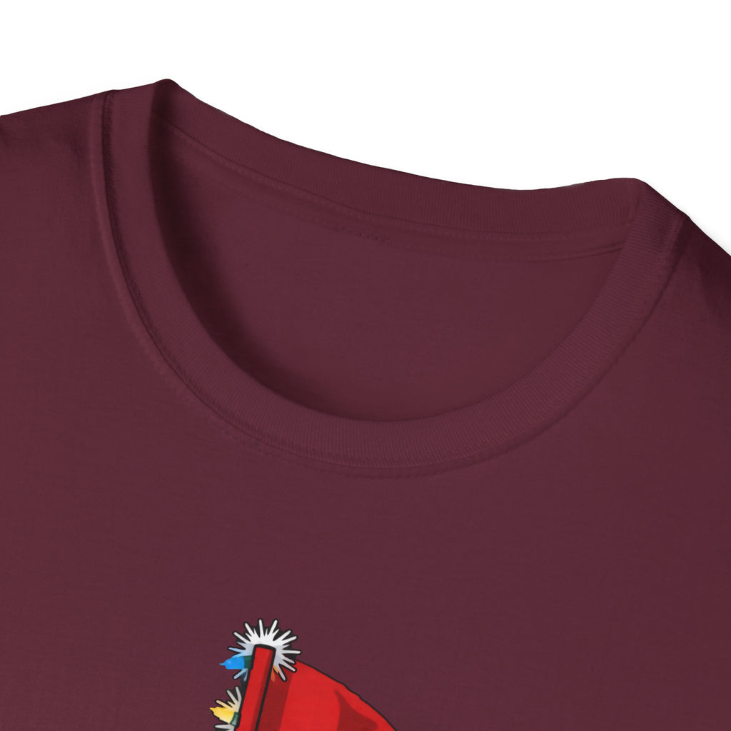 Deck the Holes Christmas t-shirt, product photo 14