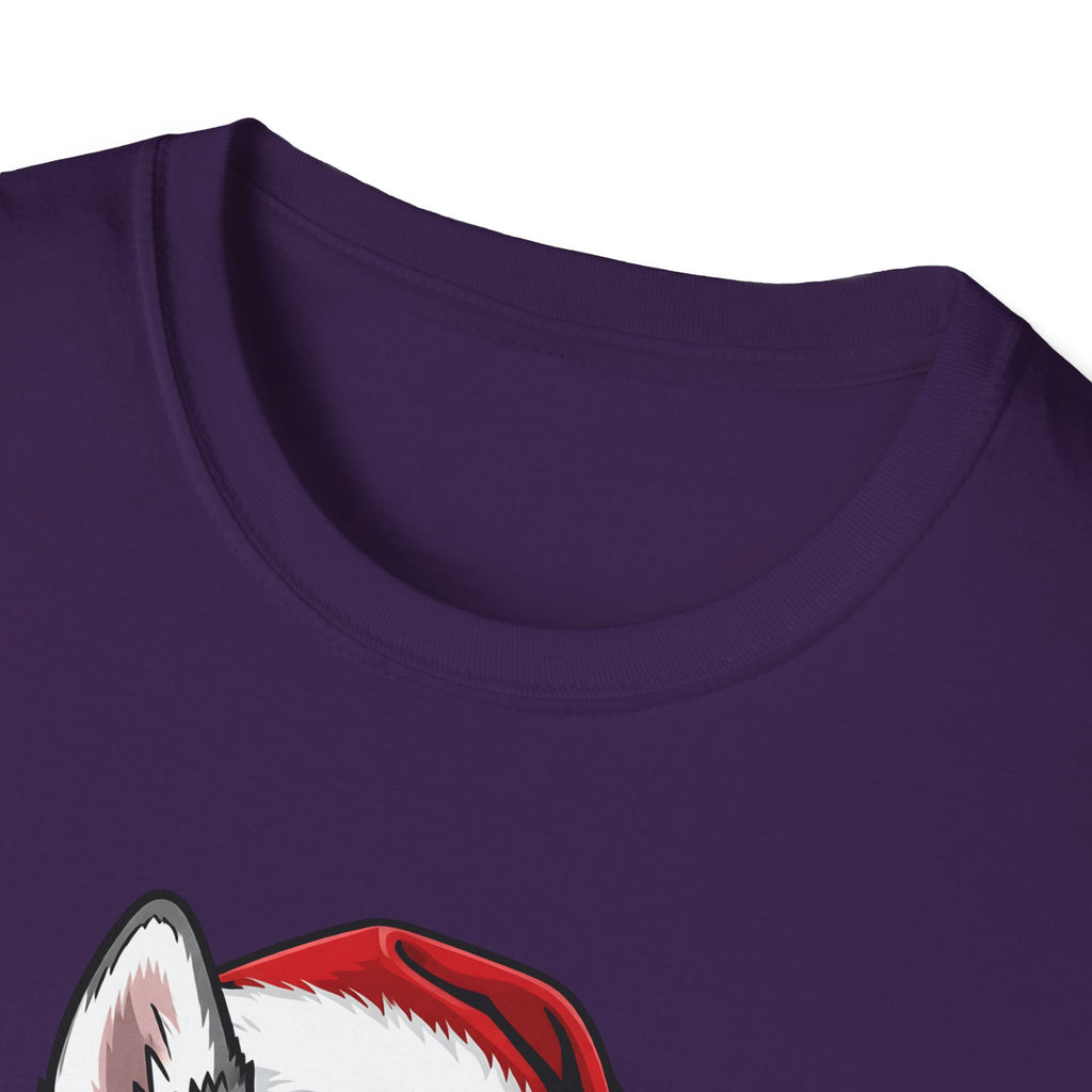 Merry Woofmas Siberian Husky Christmas t-shirt, product photo 29
