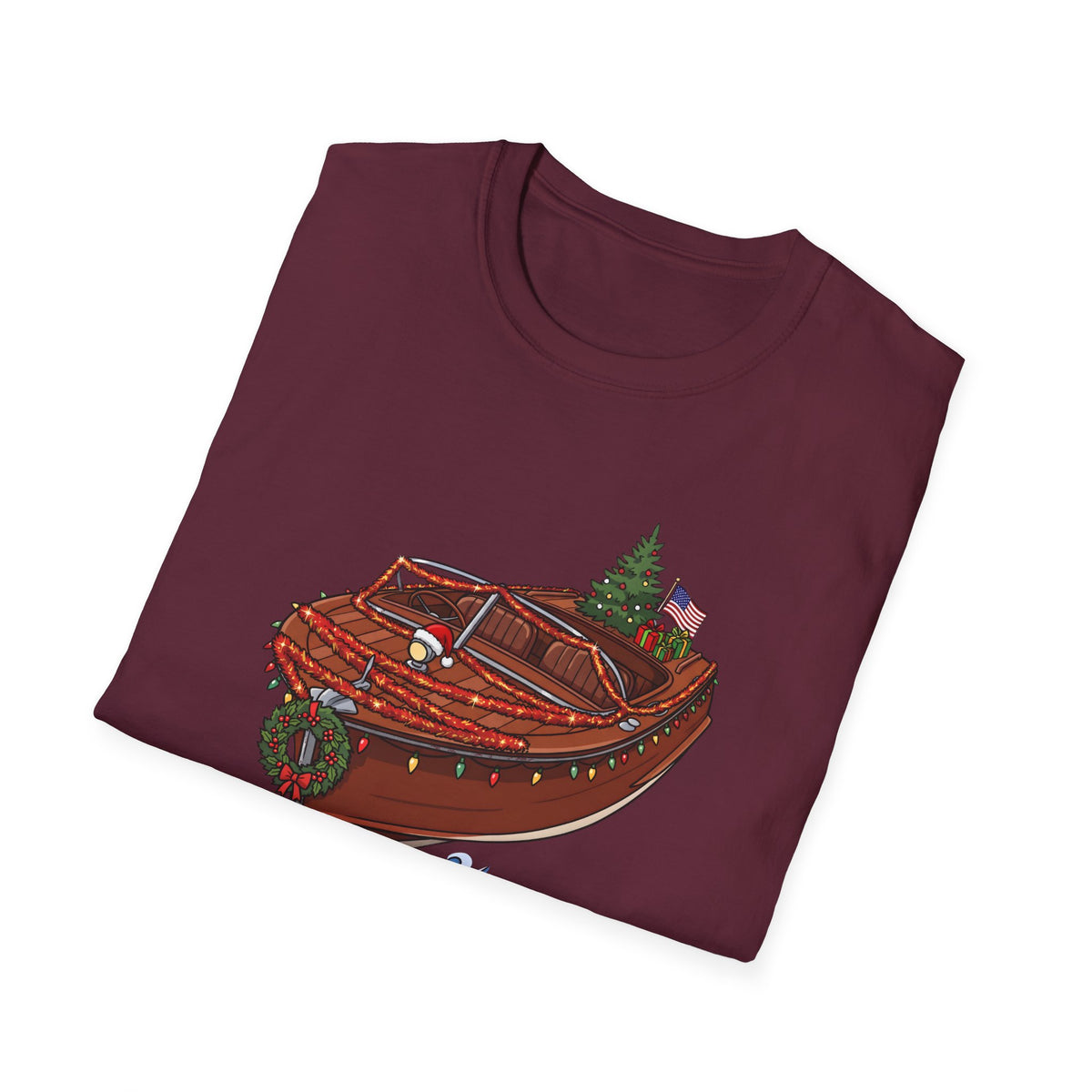 Deck the Hulls Christmas t-shirt, product photo 15